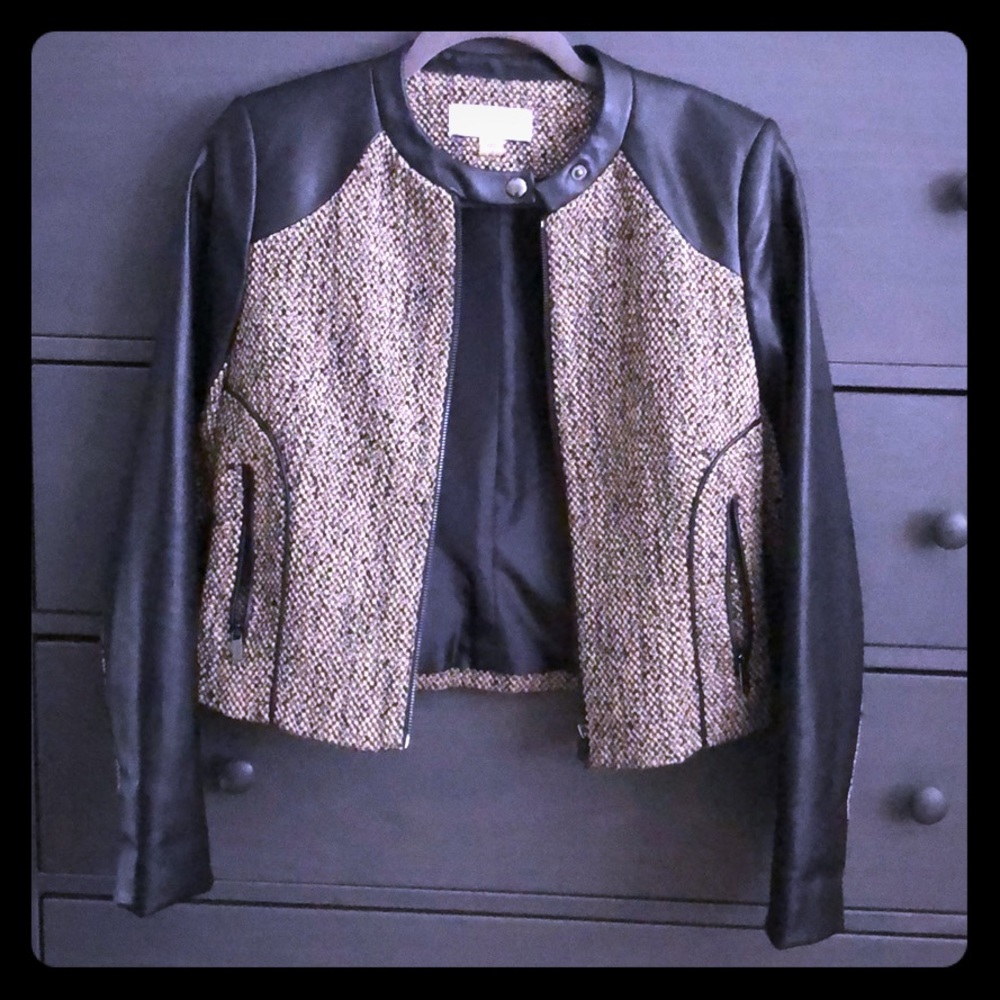 Calvin Klein Beige and Black Jacket